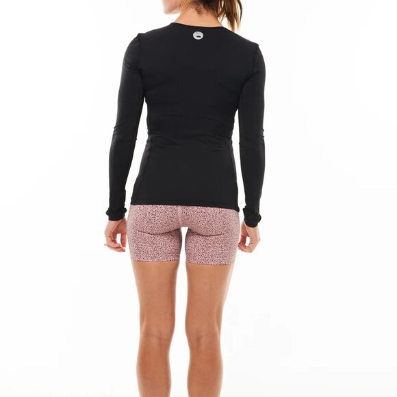 Malo Republic - Women's Endure Long Sleeve Activewear Top - Black - Small - Picture 13 of 13